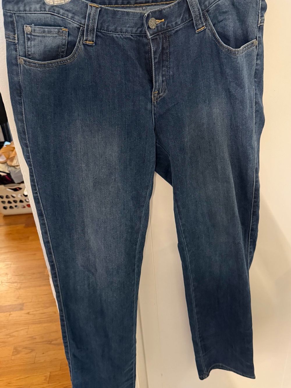 Prana Honour Dark Blue Straight-Leg Jeans